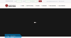 Desktop Screenshot of labsantapaula.com.br